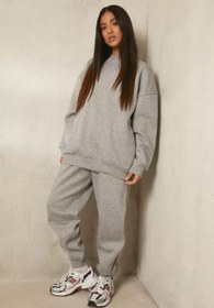 Resim Teenystore Oversize Sweatshırt Eşofman Takımı Bel Ve Paça Lastikli Pantalon Üst-alt Yeni Sezon 
