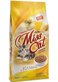 Resim Miss Cat Tavuklu Yavru Kedi Maması 15 KG 