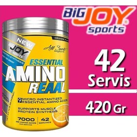 Resim Bigjoy Amino Reaal 420 Gr 42 Servis Esansiyel Amino Asit 