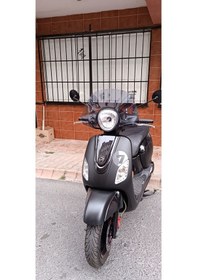 Resim Vespa Modeli - Rks Pride - Sym Fıddle Kısa Tur Camı 