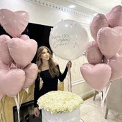 Resim 10 adet 18 inç Macaron Pembe Kalp Şekilli Alüminyum Folyo Balonlar - İdeal Sevgililer Günü, Düğünler, Doğum Günleri, Teşekkürler ve Oda Dekorasyonları, Kutlama Balonları|Pastel Pembe Balonlar|Dayanıklı Dekor 