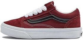 Resim Vans Old Skool Çocuk Günlük Ayakkabı VN000CYVMDB1 Kırmızı 