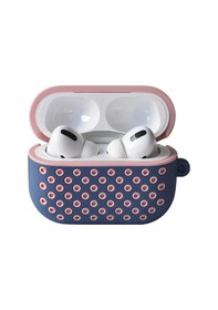 Resim Newface Apple Uyumlu AirPods Pro 2 2.nesil Spor Delikli Kılıf - Mavi-pembe 