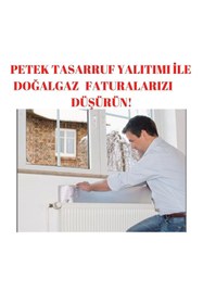 Resim KL HOME Gerçek Kalınlık 10m 6 Adet -50cmx100cm Tasarruf Kalorifer Petek Arkası Isı Doğalgaz Faturan Düşür 
