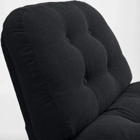 Resim IKEA Siyah Lüks Berjer Koltuk - Döner Berjer 