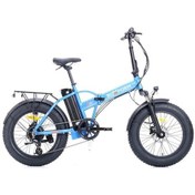 Resim Roxform Ege Şehir Elektrikli Bisiklet - 250w Motor, 20 İnç Jant Mavi 