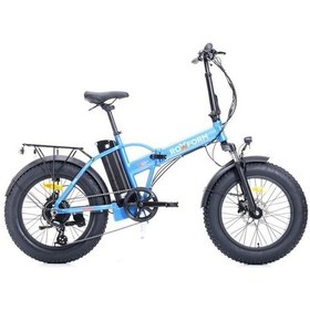 Resim Roxform Ege Şehir Elektrikli Bisiklet - 250w Motor, 20 İnç Jant Mavi 