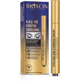 Resim Bioxcin Kolajen ve Hyaluronik Asit İçerikli Kaş ve Kirpik Serumu 3 ml 