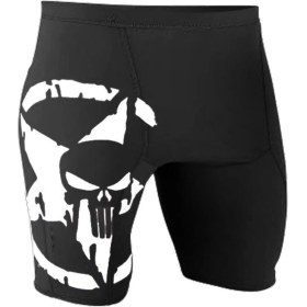 Resim Dosmai Dijital Baskılı Punisher Tasarım Rashguard Şort Rgs320 