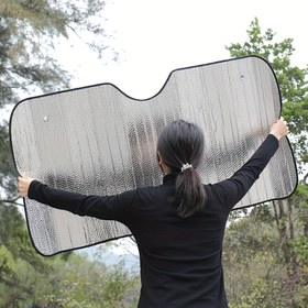 Resim 1 Adet Araç Yardımcısı - Park Kullanımı İçin Isı Yalıtımlı ve UV Koruma Cam Örtüsü 