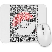 Resim Baskı Dükkanı Pokeball Poketop Pokemon Go Pikachu Mouse Pad 