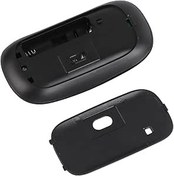 Resim fasient1 Bluetooth Kablosuz Fare, /OS X/Mi Dizüstü Bilgisayar Tabletleri için Kompakt İnce Kablosuz Fare Sessiz Bluetooth Fare, 3 Ayarlanabilir DPI Seviyesi, Siyah 