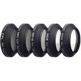 Resim Profisher DJI Mavic Pro Lens Filtre 5 li Set UV CPL ND4 ND8 ND16 