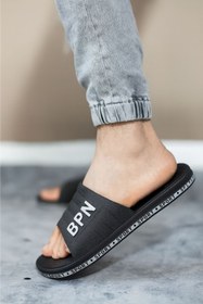 Resim Modafırsat Unisex Siyah Kaymaz Taban Terlik Deniz Plaj Havuz Banyo Iş Terliği Günlük Terlik 