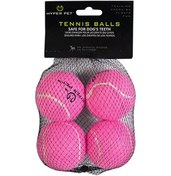Resim Hyper Pet 4lü Pembe Tenis Topu Orta Boy 6,5 Cm 261-50015.01 