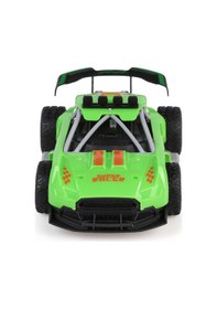 Resim Şarjlı Ve Darbeye Dayanıklı Rc Araba - Super Racer 1:18 Off-road Yeşil 