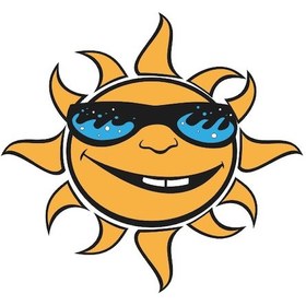 Resim Güneş Folyo Sticker 60cm Uzunluk Siyah 