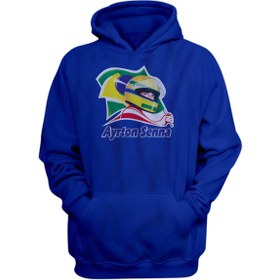 Resim Usateamfans Ayrton Senna Hoodie 