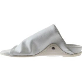 Resim Bueno Shoes Beyaz Deri Kadın Düz Terlik 01WU7602 01WU7602 