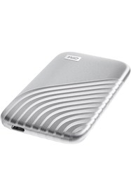Resim Sevimle Store My Passport™ SSD 2TB Silver, 1050MB/s Read, 1000MB/s Write, PC & Mac Compatiable 