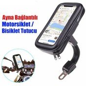 Resim Motorsiklet Su Geçirmez Telefon Kılıfı Telefon Tutucu 7 Inç Xl Diğer