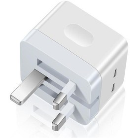 Resim C Tipi Bağlantı Noktası Usb C Şarj Cihazı C Tipi Bağlantı Noktası Hızlı Şarj Çift Tip-c Seyahat İçin Şarj Kafası Pd40w Hızlı Şarj Cihazı 