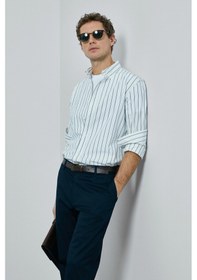 Resim Lufian Erkek Regular Fit Nıcer Basic Gömlek 111010639 Lacivert Lacivert 