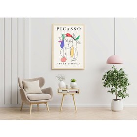 Resim Pablo Picasso Çerçevesiz Poster Duvar Tablosu Dnm6 40 X 50 