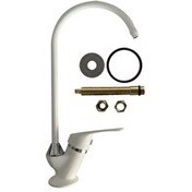 Resim İdeal Mağaza Su Arıtma Cihazı İçin Beyaz Renk Mix Musluk 