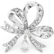 Resim 5647731 Swarovski Yüzük Volta:Ring L Bow Whi/Rhs 52 Çok Renkli 