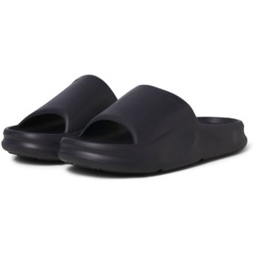 Resim Jack & Jones Trendy Koyu Gri Deniz Plaj Erkek Günlük Terlik 