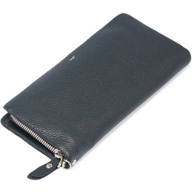 Resim Tergan Lacivert Hakiki Deri Erkek El Çantası - S1PC00001603-X86 