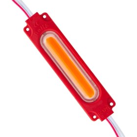 Resim Lensli Kırmızı Cob Modül LED 12 V 2 W 10 Adet 17667 