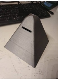 Resim Opencart Piramit Kumbara / Nakit Bankası Sadece Plastik Aparattır 