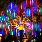 Resim Çılgın Tahtakale Solar Meteor Tüp Bahçe Dış Mekan Aydınlatma LED 8 Adet 