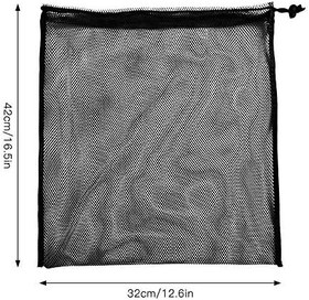 Resim HUIOP İpli çanta,Tenis Squash Topları Ayakkabı Mesh Spor Ekipmanları Çanta İpli Depolama Çuval 