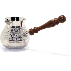 Resim Konyax Pirinç Cezve 4'' İnç Seri 1 