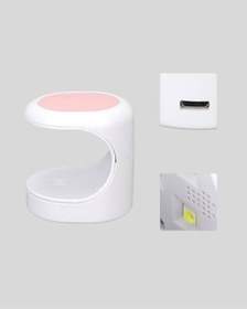 Resim Zengemtx Led Mini Oje Kurutucu Taşınabilir Hızlı Kuruma Cihazı 3 Led Işıklı 