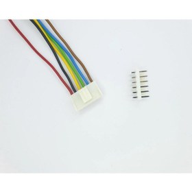 Resim 3,96MM KİLİTLİ 6 PİN KABLOLU KONNEKTÖR TAKIM 20CM - 1,00MM 