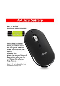 Resim F-11 Üç Modlu Mini Kablosuz Bluetooth 2.4g 2400 Dpı Mouse 