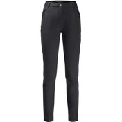 Resim Jack Wolfskin Geigelstein Slim Kadın Siyah Outdoor Pantolonu 