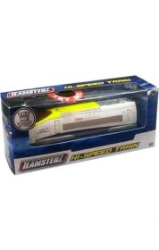 Resim Sunman Sesli Işıklı Yüksek Hızlı Tren Metal Model Araç 