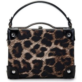 Resim Tamer Tanca Kadın Vegan Leopar Omuz Çanta 921 26998 Bn Cnt Y25 Leopar Leopar 