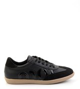Resim Bambi Siyah Siyah Rugan Kadın Sneaker K01179888809 