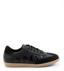 Resim Bambi Siyah Siyah Rugan Kadın Sneaker K01179888809 