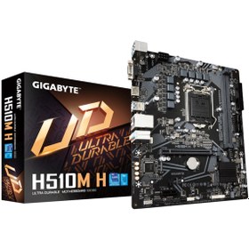 Resim GIGABYTE H510M H 3200Mhz HDMI M.2 mATX 1200p 