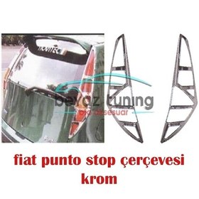 Resim Fiat Punto Stop Çerçeve Kromu Nikelaj 2001-2003 