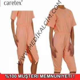 Resim Hasta bakım tulumu bacak fermuarlı 