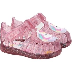 Resim İgor Tobby Unicornio Tr.fucsia Multi Glitter Çocuk Sandalet S10341 387 Fuşya 