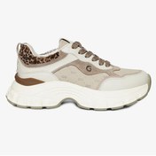 Resim Greyder 33950 Kadın Kirli Beyaz Hakiki Deri Sneaker Ayakkabı 